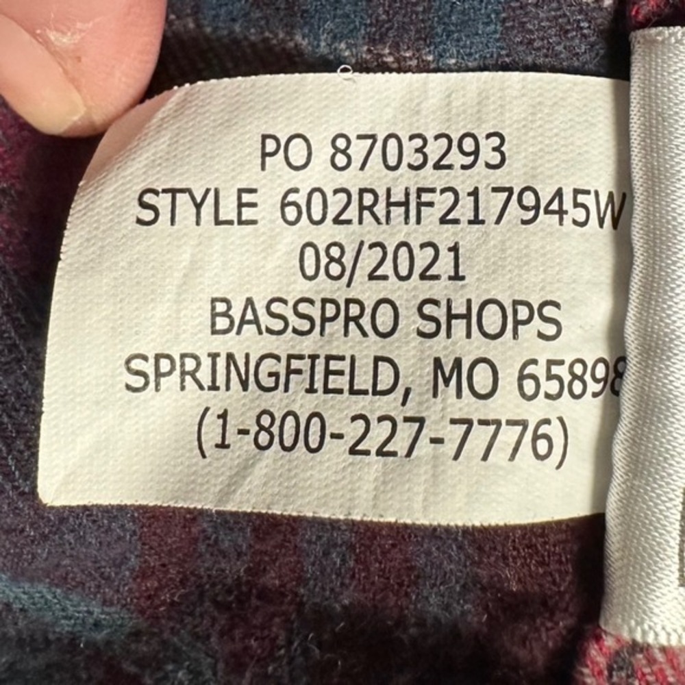 RedHead‎ Brand Co Plaid Button Down Shirt Men Size L Flannel Long Sleeve Outdoor - Picture 9 of 10